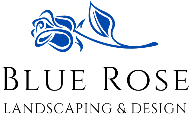 Blue Rose Landscaping & Design Logo (full size)