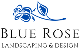 Blue Rose Landscaping & Design Logo (mobile)